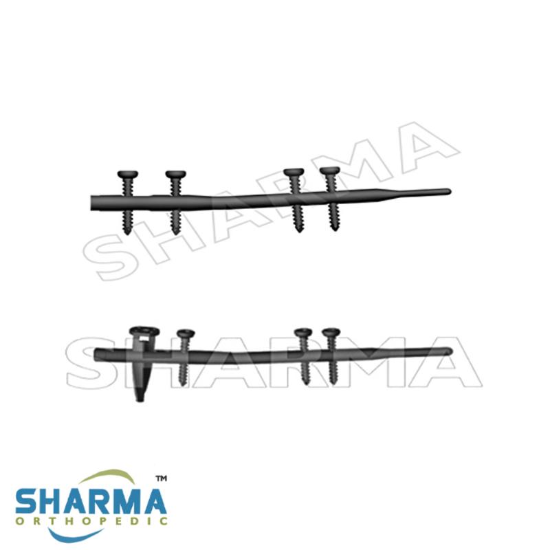 SHARMA ORTHOPEDIC - Проксимальний плечовий стрижень ELEGANT зі спіральним лезом та опцією компресії (короткий)